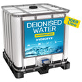1000 litre deionised water IBC container for industrial laboratory and automotive use